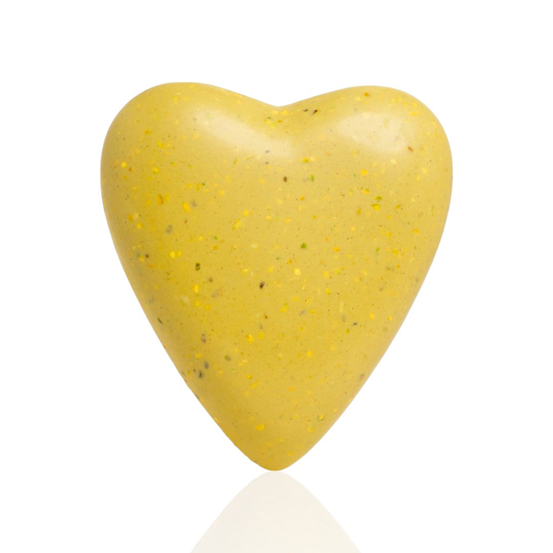 CUORE AL PISTACCHIO GRANELLATO PERSONALIZZABILE 600 GR.