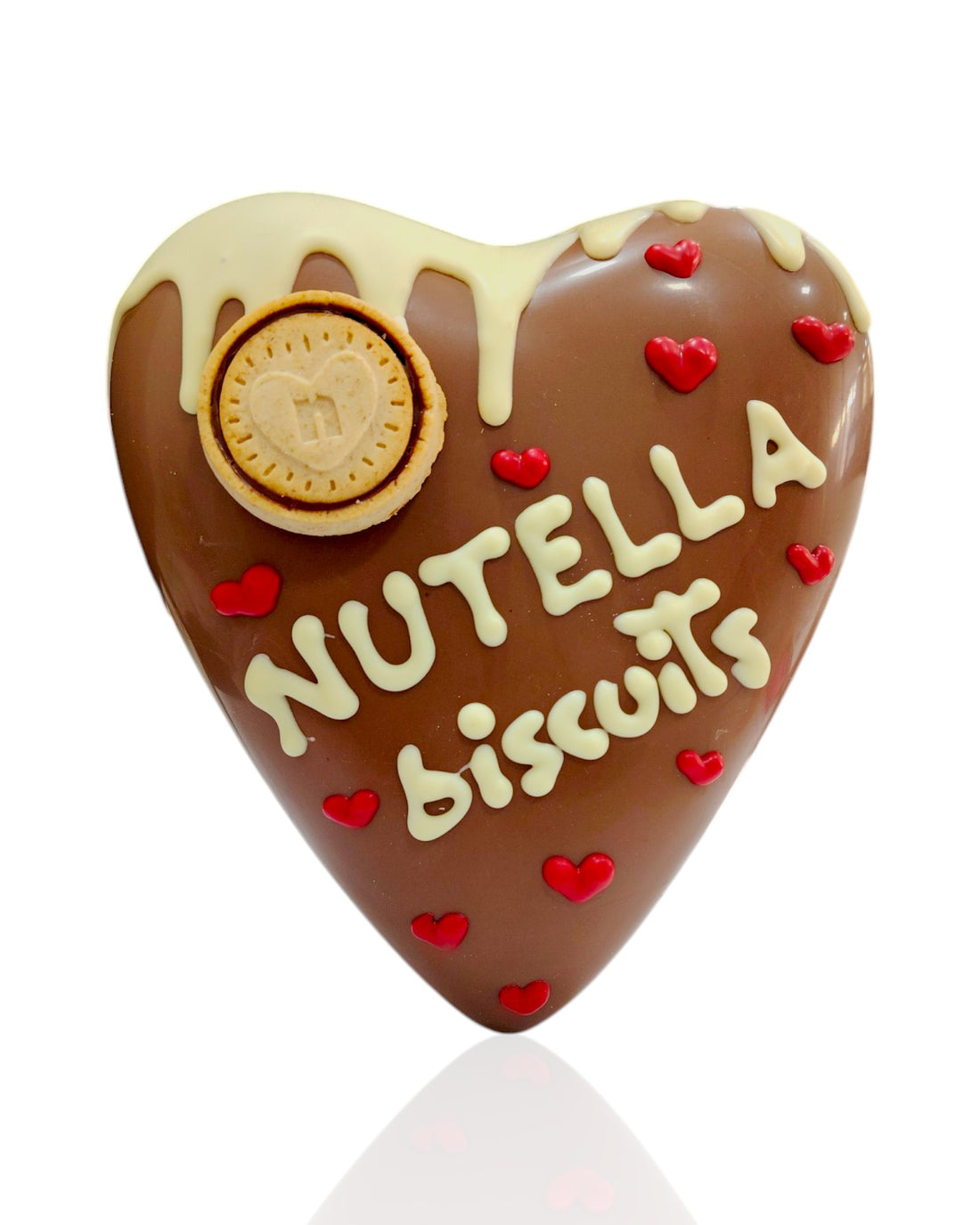 CUORE AL CIOCCOLATO CON NUTELLA BISCUITS 600 GR.