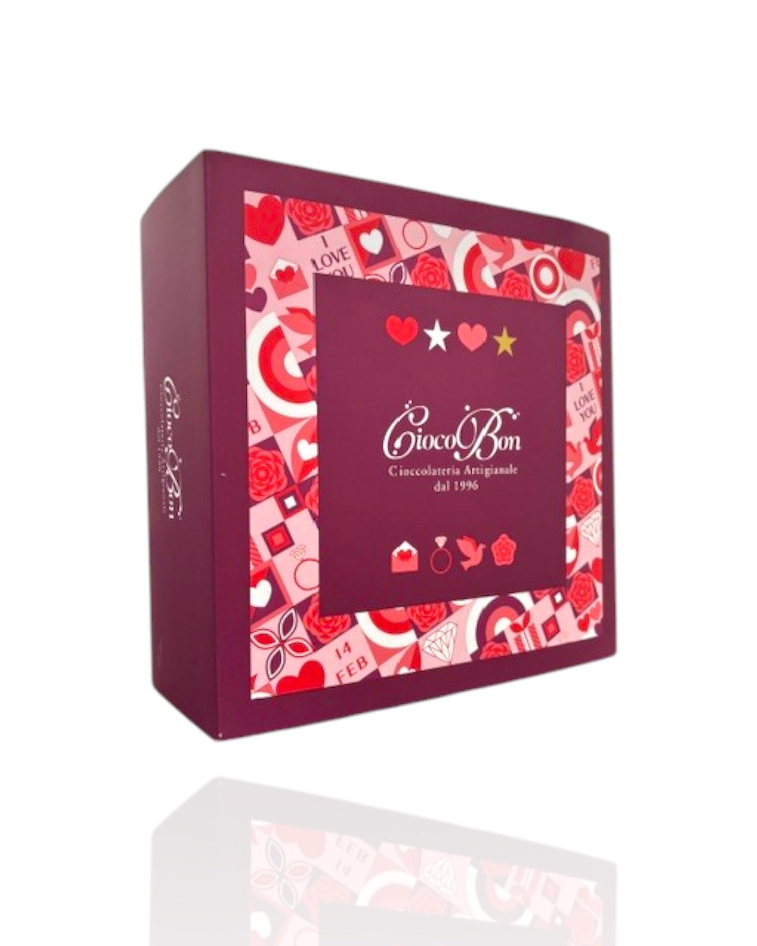 CUORE CARAMEL &amp; NUTS PERSONALIZZABILE 600 GR.