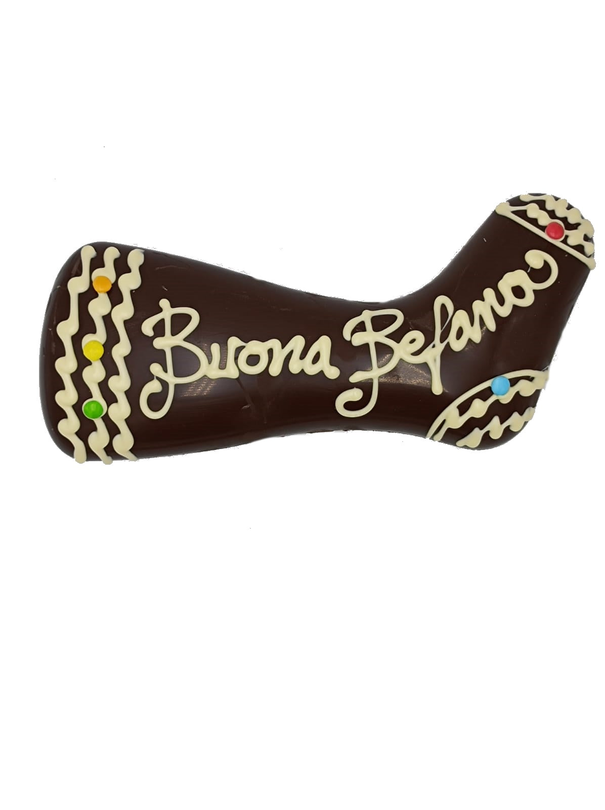 Calza Befana Cioccolato Artigianale personalizzabile gr.400